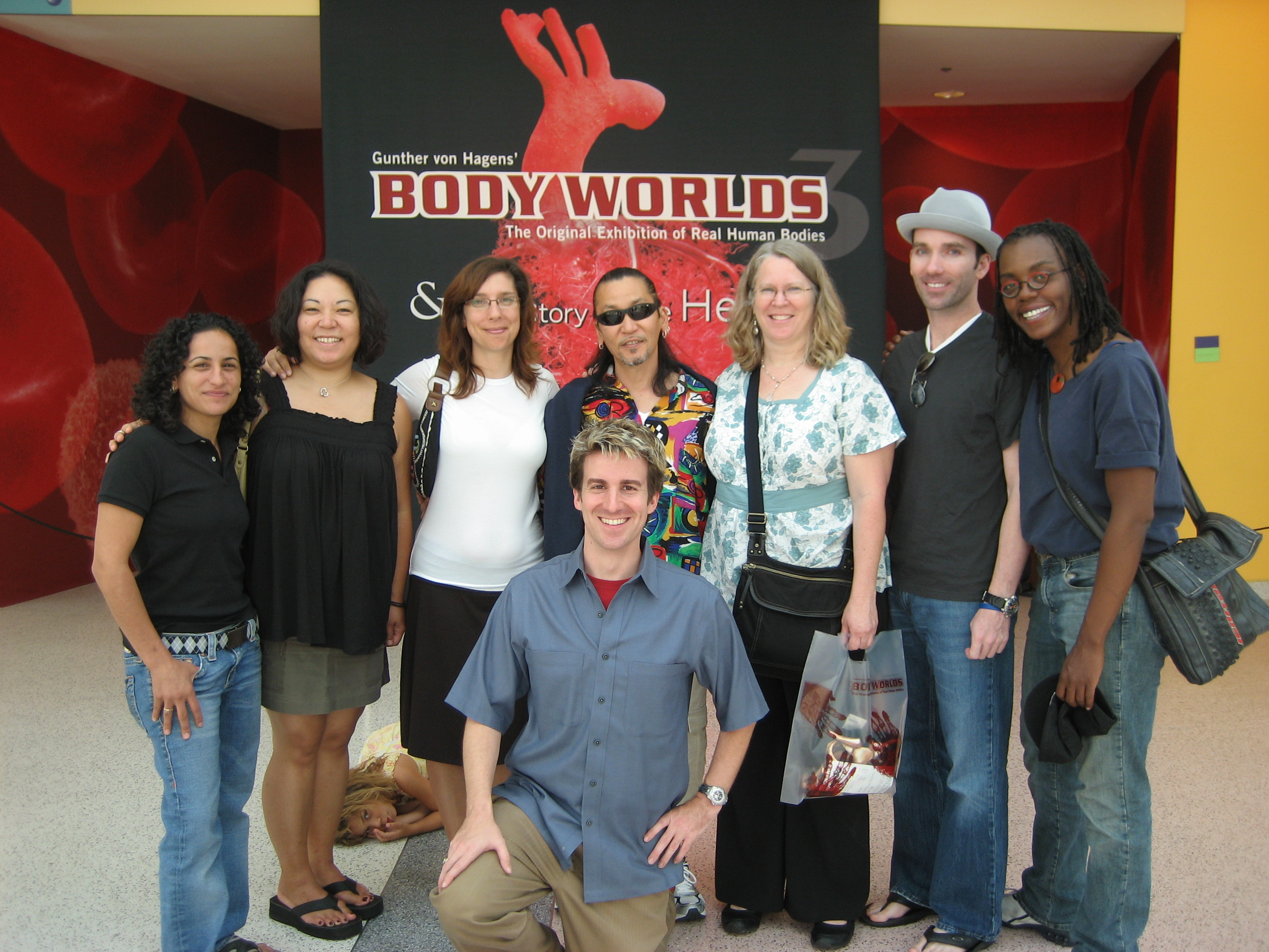 NHI Teachers at BodyWorlds 3 NHI Teachers at BodyWorlds 3
