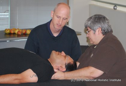 Advanced Program 1 Cynthia Ribeiro performs a demonstration.