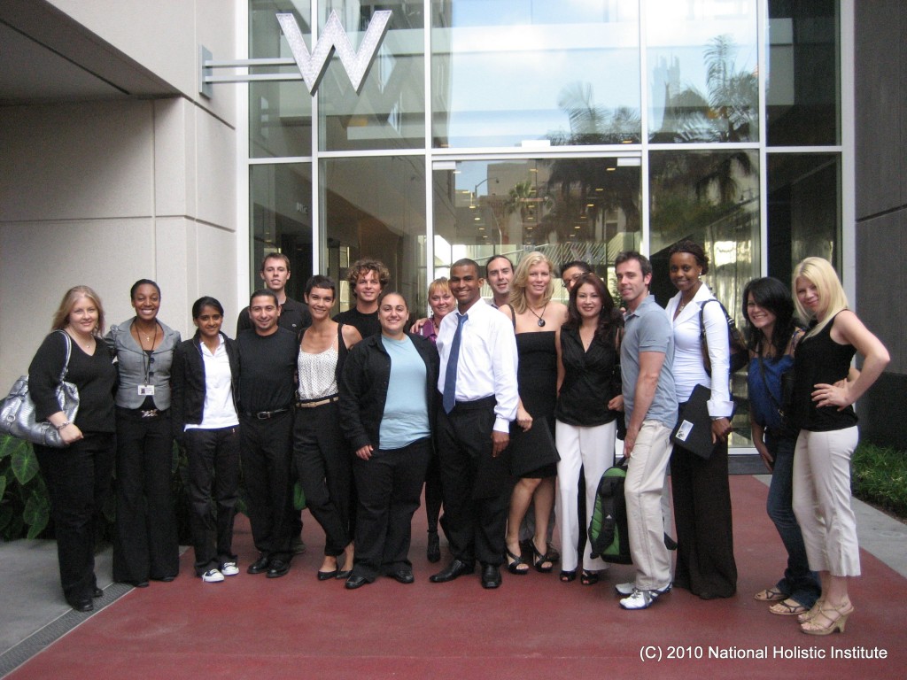 Bliss Career Night - Jul 7, 2010 002 Graduates & Student attending NHI's Bliss Spa Career Night at the W Hotel Hollywood.