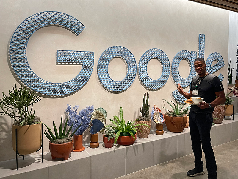 NHI Emeryville Grad Reggie Reaves at Google in San Francisco